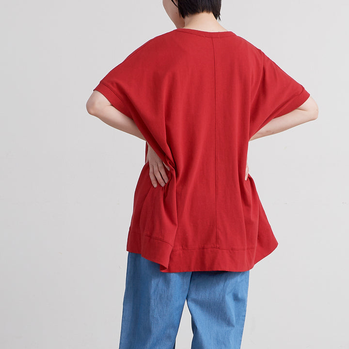 Organic Linen Cotton Crew Neck Box-Top | EILEEN FISHER