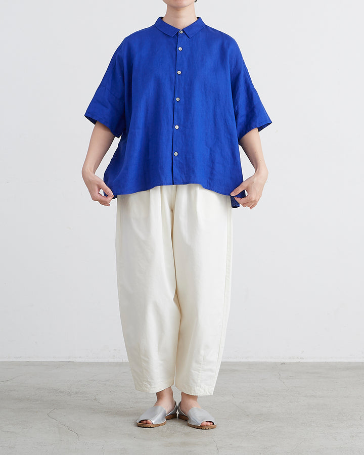 HEAVENLY ヘブンリー］ #002 Linen Regularcollar Wide Shirt / リネン 