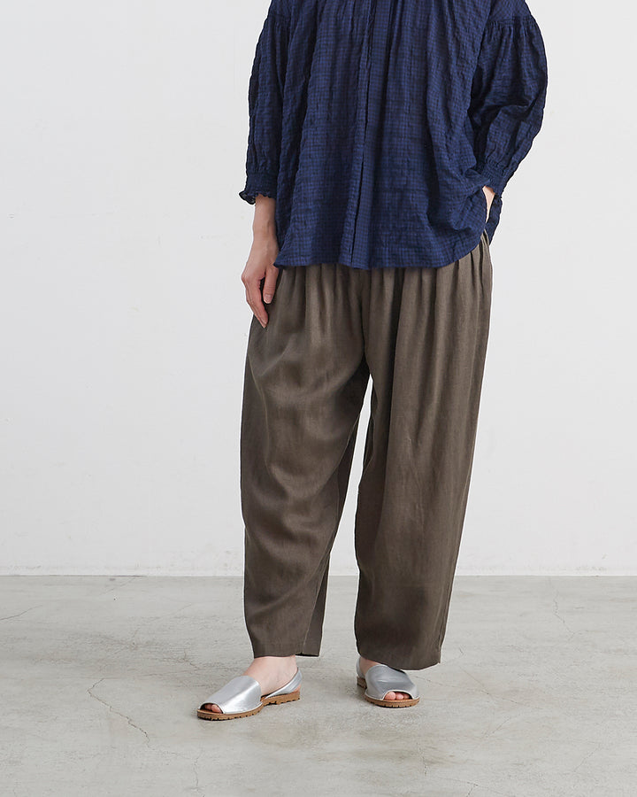 HEAVENLY ヘブンリー］#0049x9 Heavy Linen Tuck Pants / 9×9 ヘビー