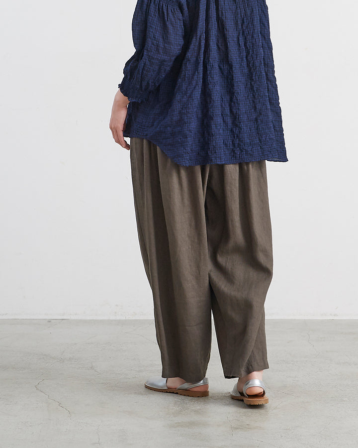 HEAVENLY ヘブンリー］#0049x9 Heavy Linen Tuck Pants / 9×9 ヘビー