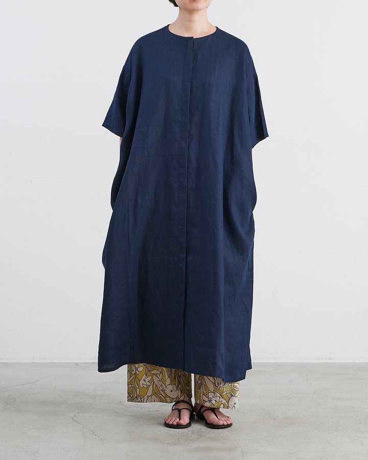 HEAVENLY ヘブンリー］ #001 Linen Waist Ribbon Onepiece / リネン