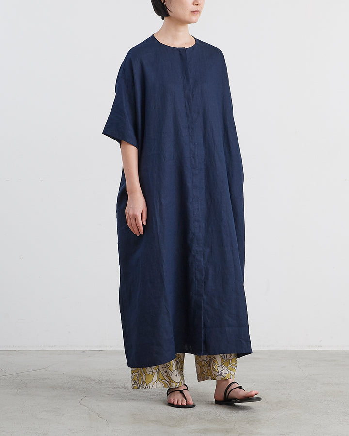 HEAVENLY ヘブンリー］ #001 Linen Waist Ribbon Onepiece / リネン