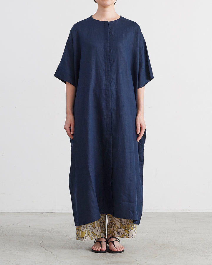 HEAVENLY ヘブンリー］ #001 Linen Waist Ribbon Onepiece / リネン