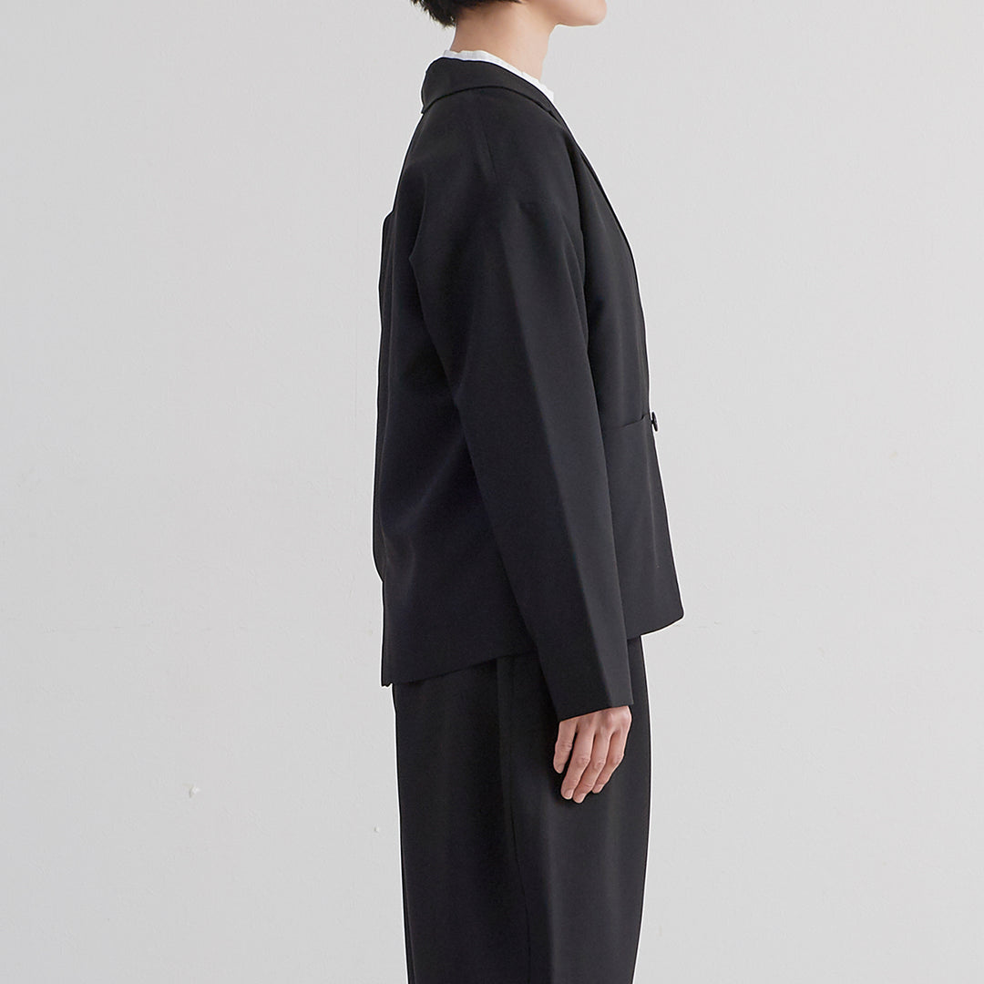 un cinq アンサンク］ #26-01 Melange Ox Tailored Jacket メランジ