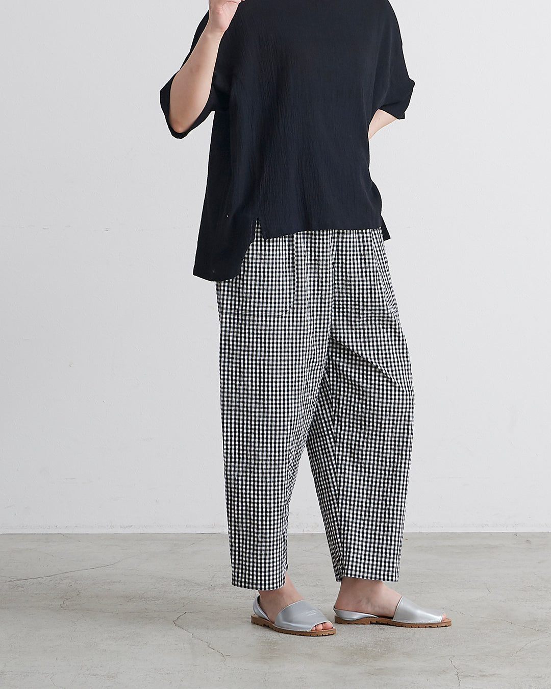 HEAVENLY ヘブンリー］ #006 Cotton Washer Check Front Pocket Pants