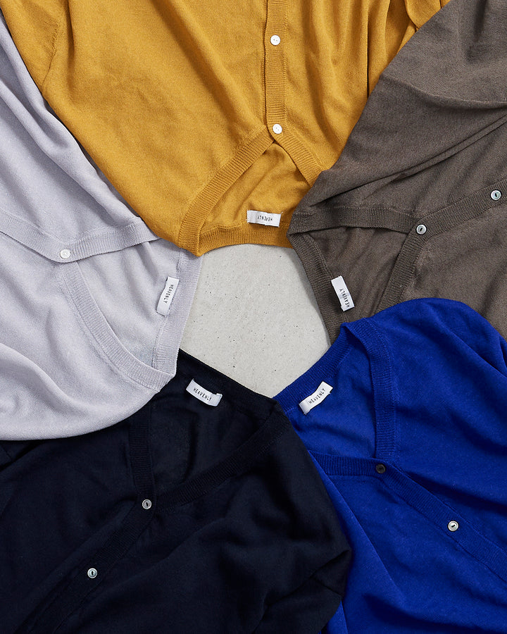 HEAVENLY ヘブンリー］#013Sheer V-Neck Knit Cardigan / シアー V