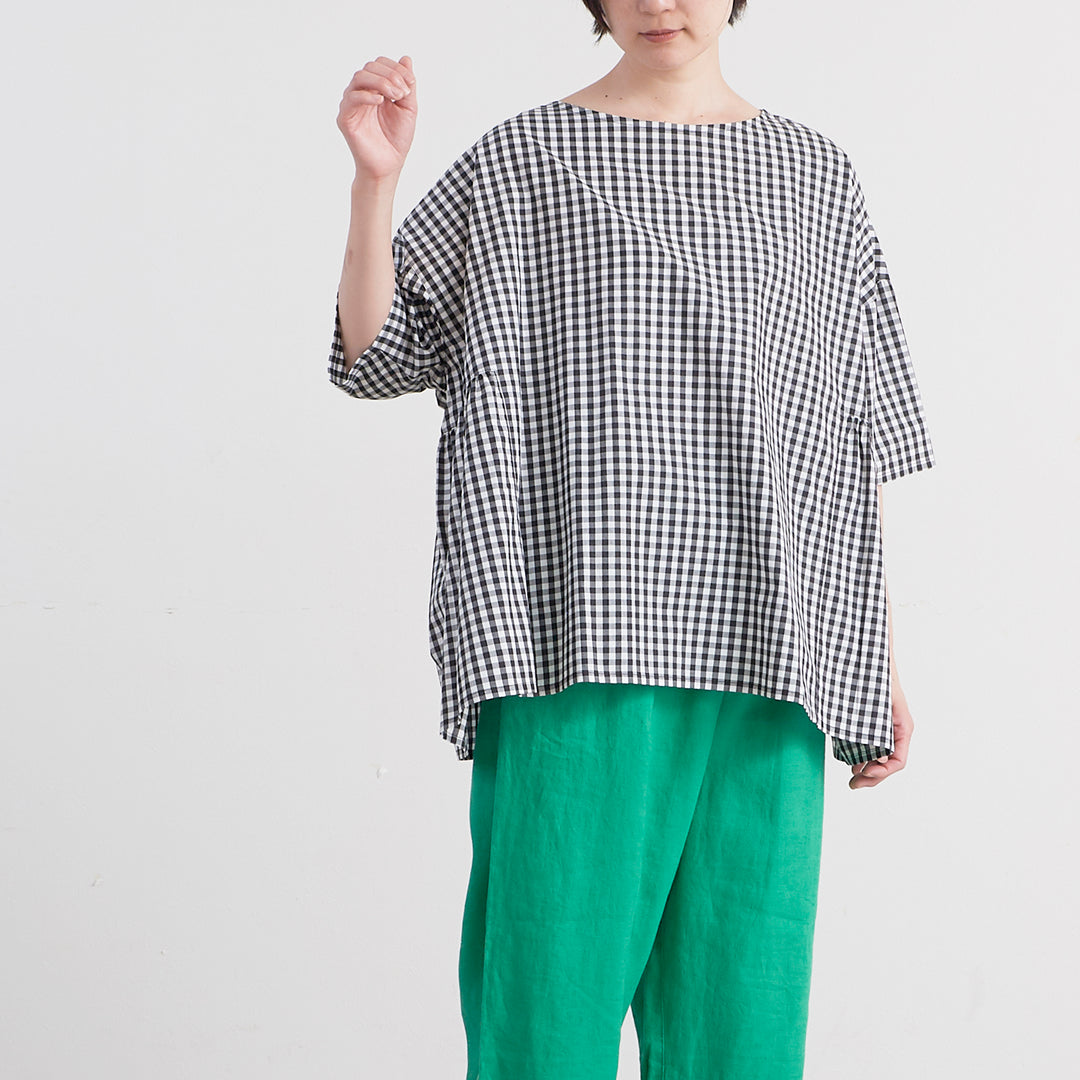 HEAVENLY ヘブンリー］ #007 Broadcloth Side Gather Pullover