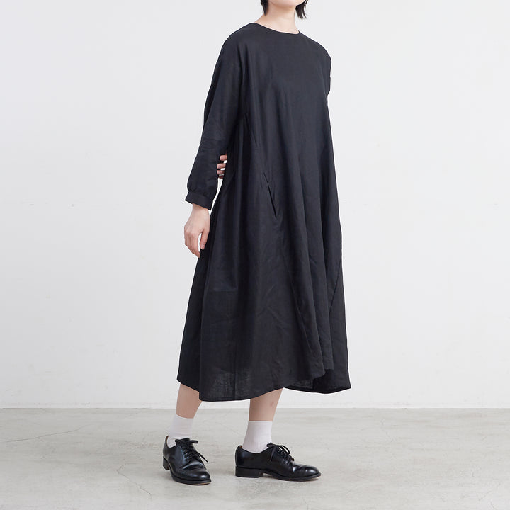 【未使用】HEAVENLY リネンロングワンピース HEAVENLY ヘブンリー］ ［販売店舗限定］ Linen Side Gather