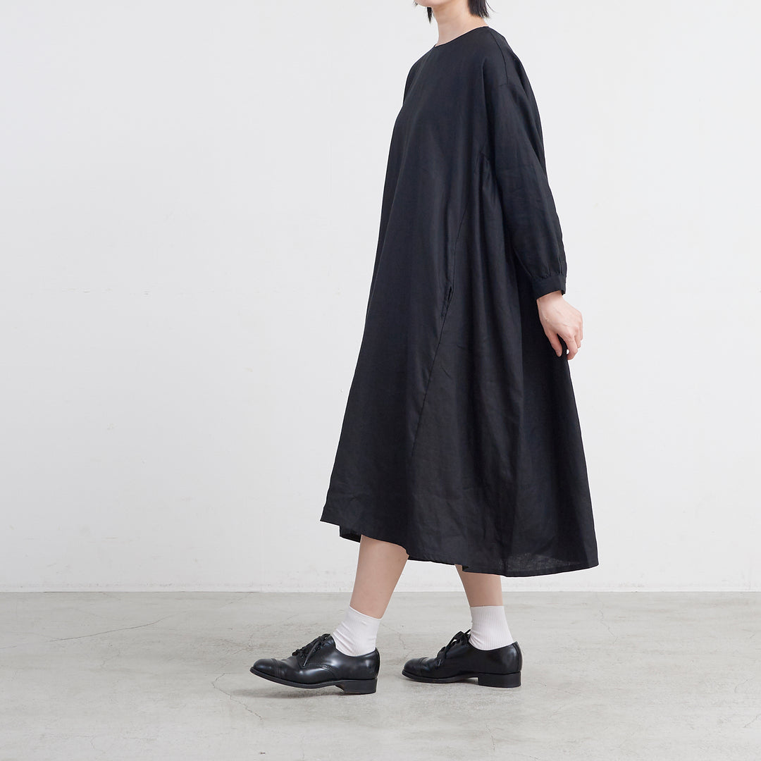 銀座マギー　michele BINDA ロングワンピース　絹混　異素材　42 ロングワンピース レディース 秋 冬 2点セット ニットベスト