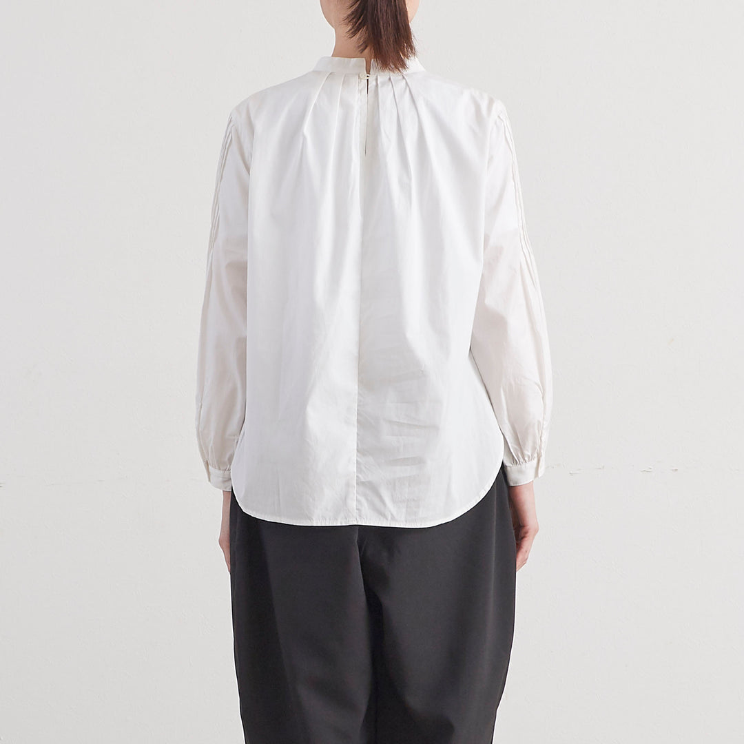 un cinq アンサンク］ #026 Cotton 100/2 Broad Standneck