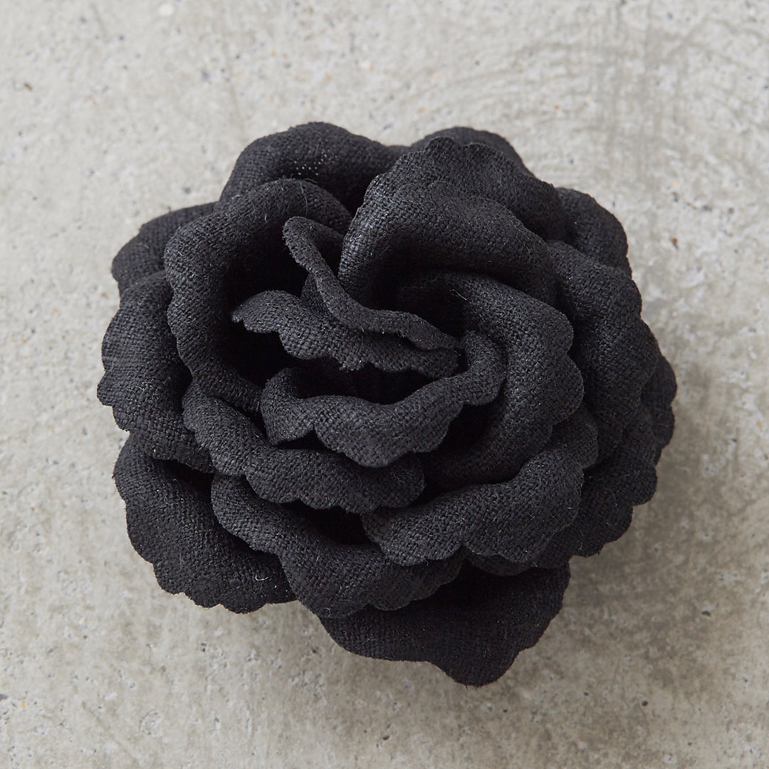 un cinq アンサンク］ #25-20 Linen Corsage Rose リネン