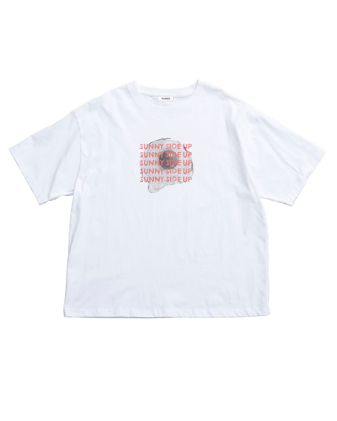 ALDAYS オルデイズ］ #022 HalfSleeve Print Tee 