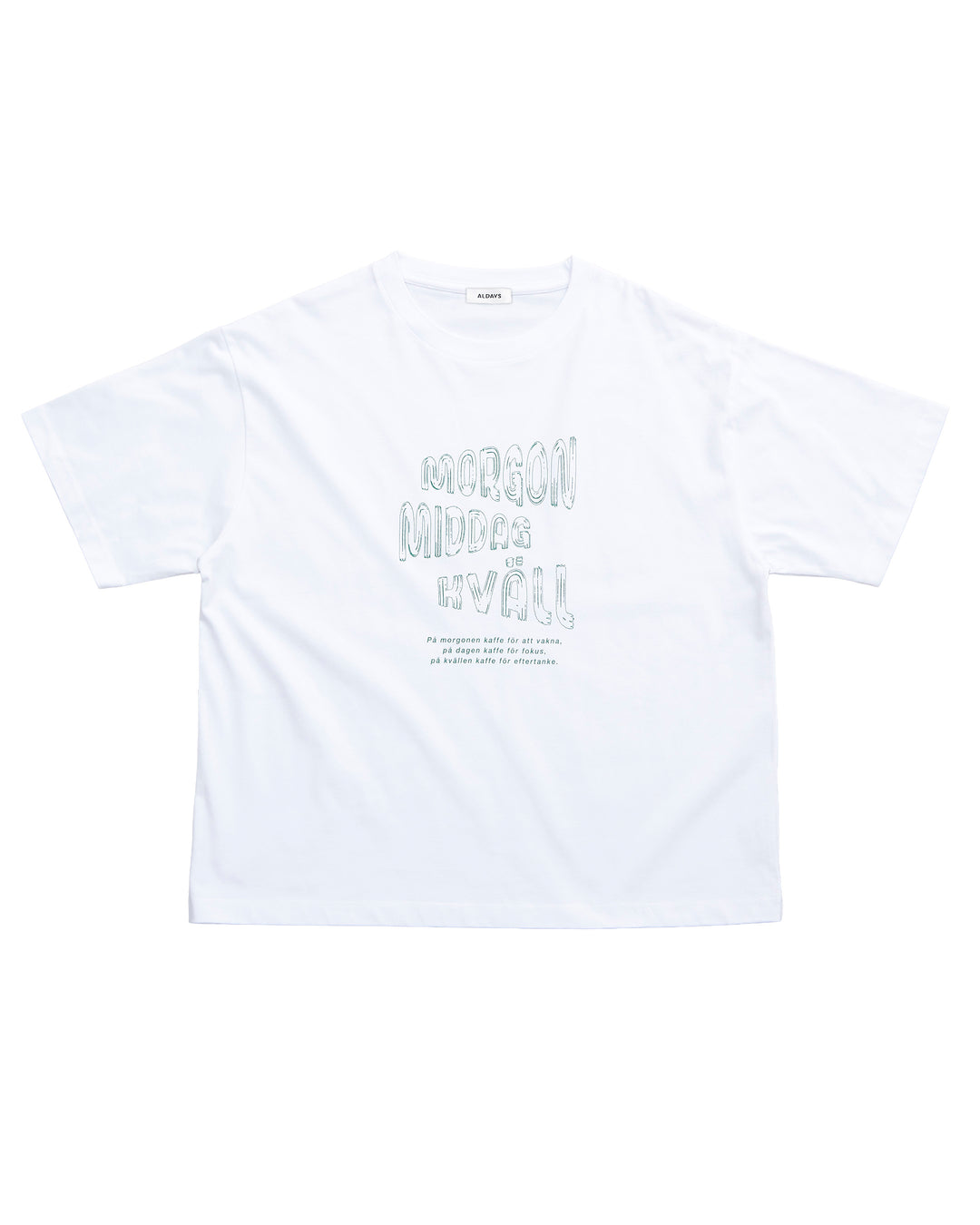 【未使用】heyon shoul tee ショルティー　バックスリットカットソー ALDAYS オルデイズ］ #SS034 6.5oz Box Silhouette Tee 