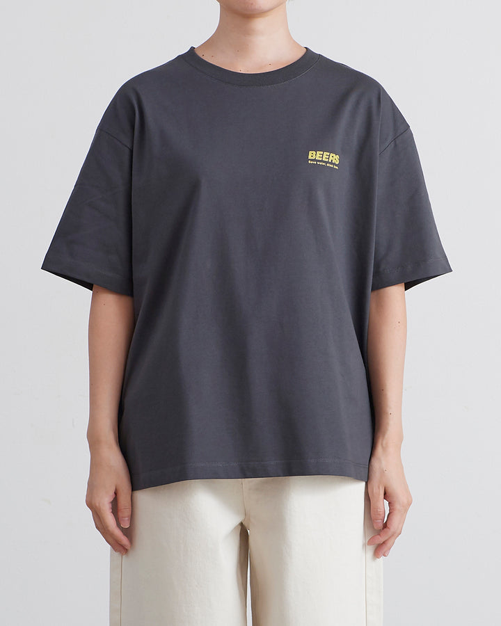 ALDAYS オルデイズ］ #SS035 6.5oz Box Silhouette Tee 