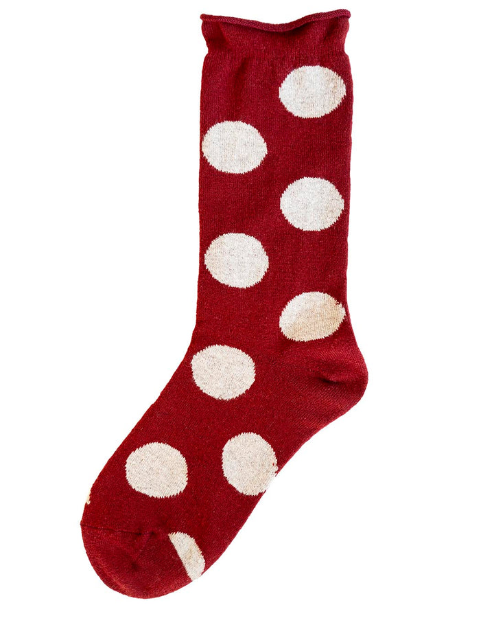 Homie ホミー］ #25aw001 Wool Big Dot Socks ウール ビッグドット