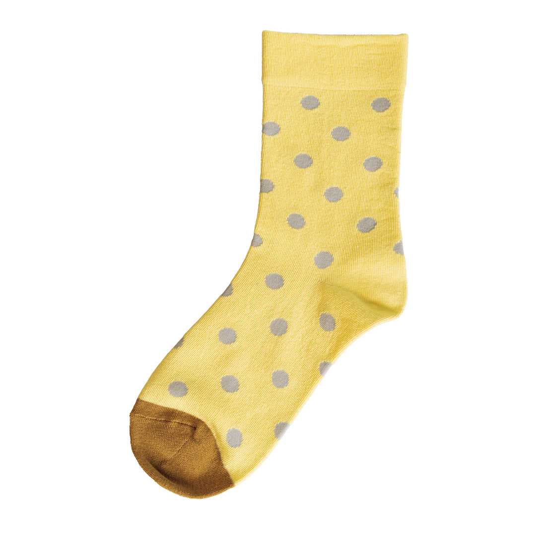 Homie ホミー］#005 Cotton Dot Bicolor Socks コットン ドット