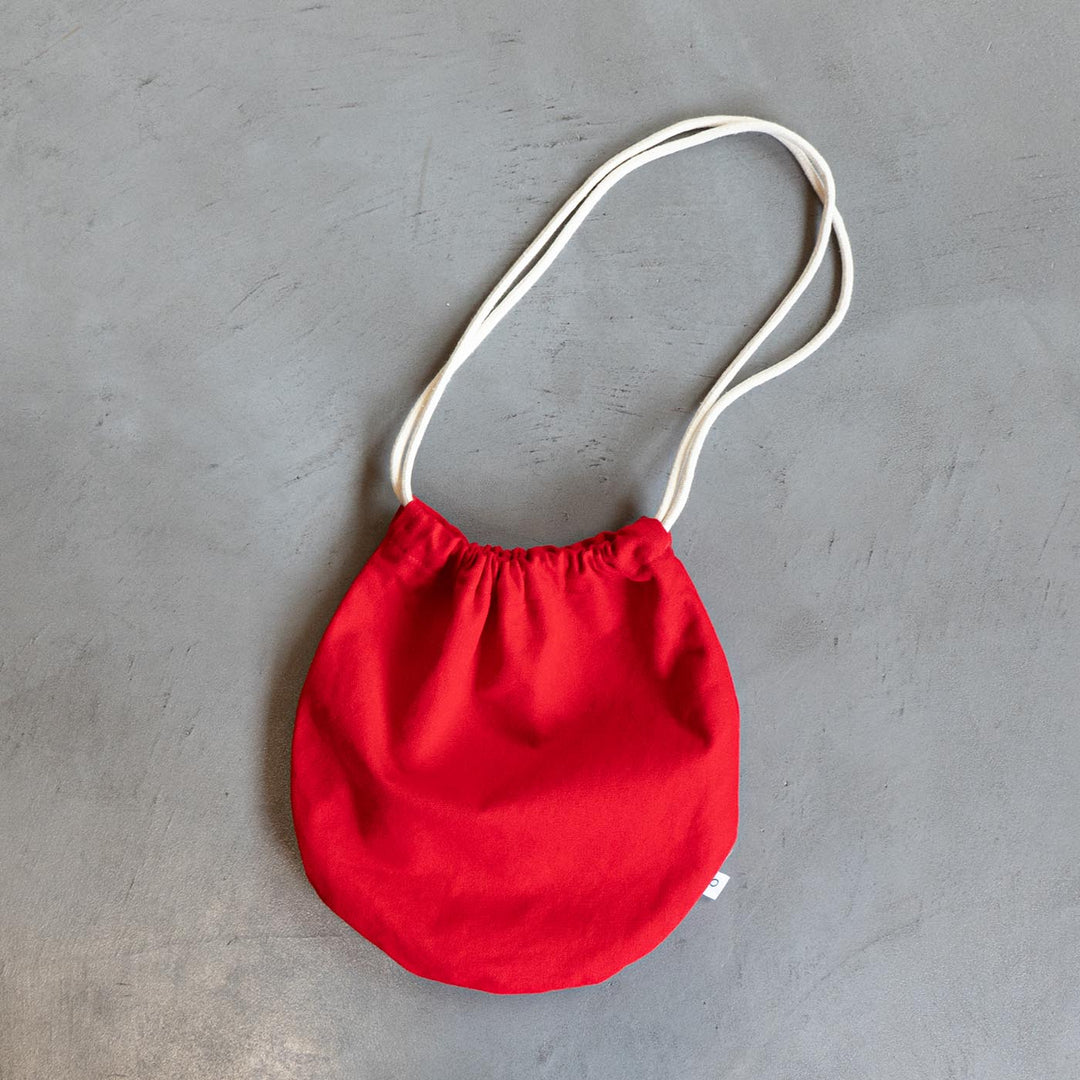 pouto ポウト］#011 CANVAS CIRCLE DRAWSTRING BAG キャンバス