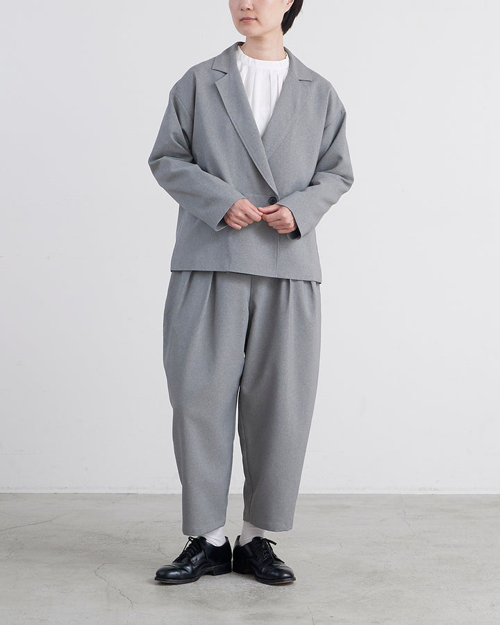 un cinq アンサンク］ #26-01 Melange Ox Tailored Jacket メランジ