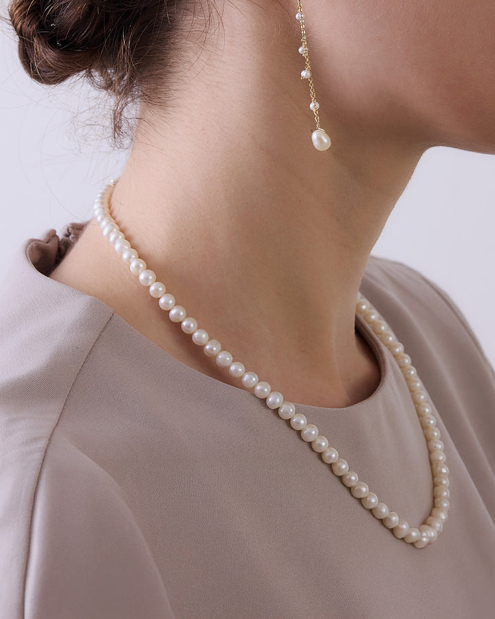 un cinq アンサンク］ #26-23 Pearl Necklace パール ネックレス - U26