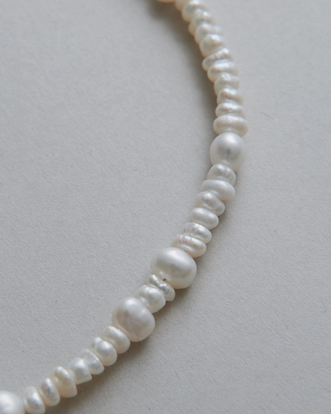 un cinq アンサンク］ #26-25 Random Pearl Necklace ランダム パール