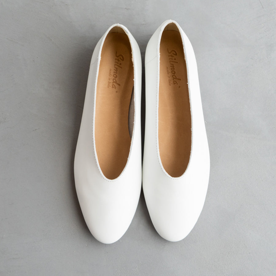 STILMODA スティルモーダ］ 2025 Leather Flat Shoes レザー