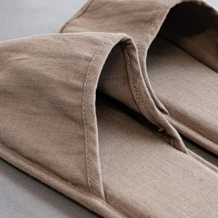 teint テイント / Linen Slippers-B- リネン スリッパ-B-［TE
