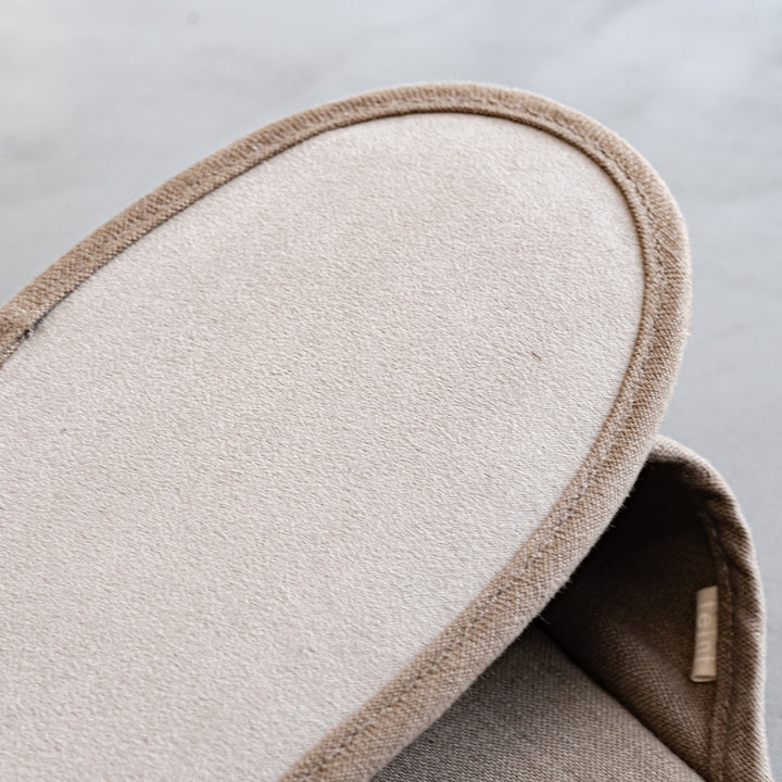 bdbd様　BS リネンSK ベージュ0 teint テイント / Linen Slippers-B- リネン スリッパ-B-［TE