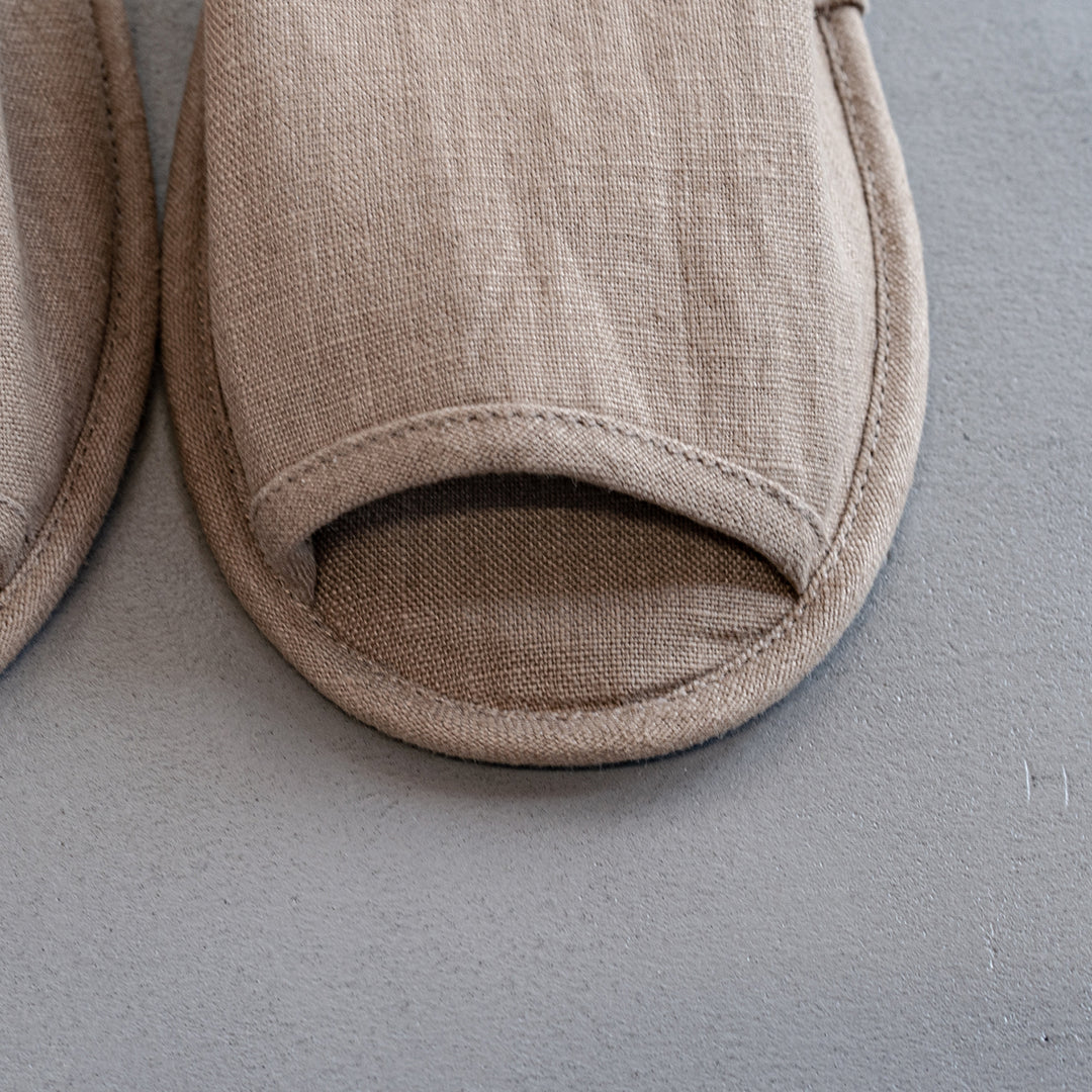 bdbd様　BS リネンSK ベージュ0 teint テイント / Linen Slippers-B- リネン スリッパ-B-［TE