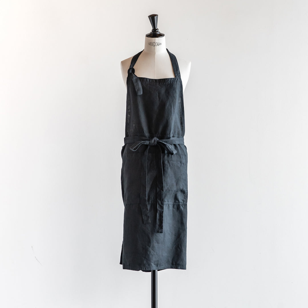 teint テイント］ #010 Linen Cafe Apron リネン カフェ エプロン - TE