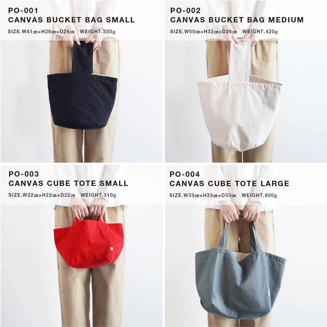 バッグ Helipto One-Handle Canvas Bucket Bag Helipto One-Handle Canvas Bucket Bag