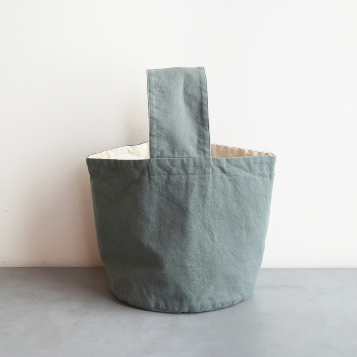 pouto ポウト］#001 CANVAS BUCKET BAG SMALL キャンバス