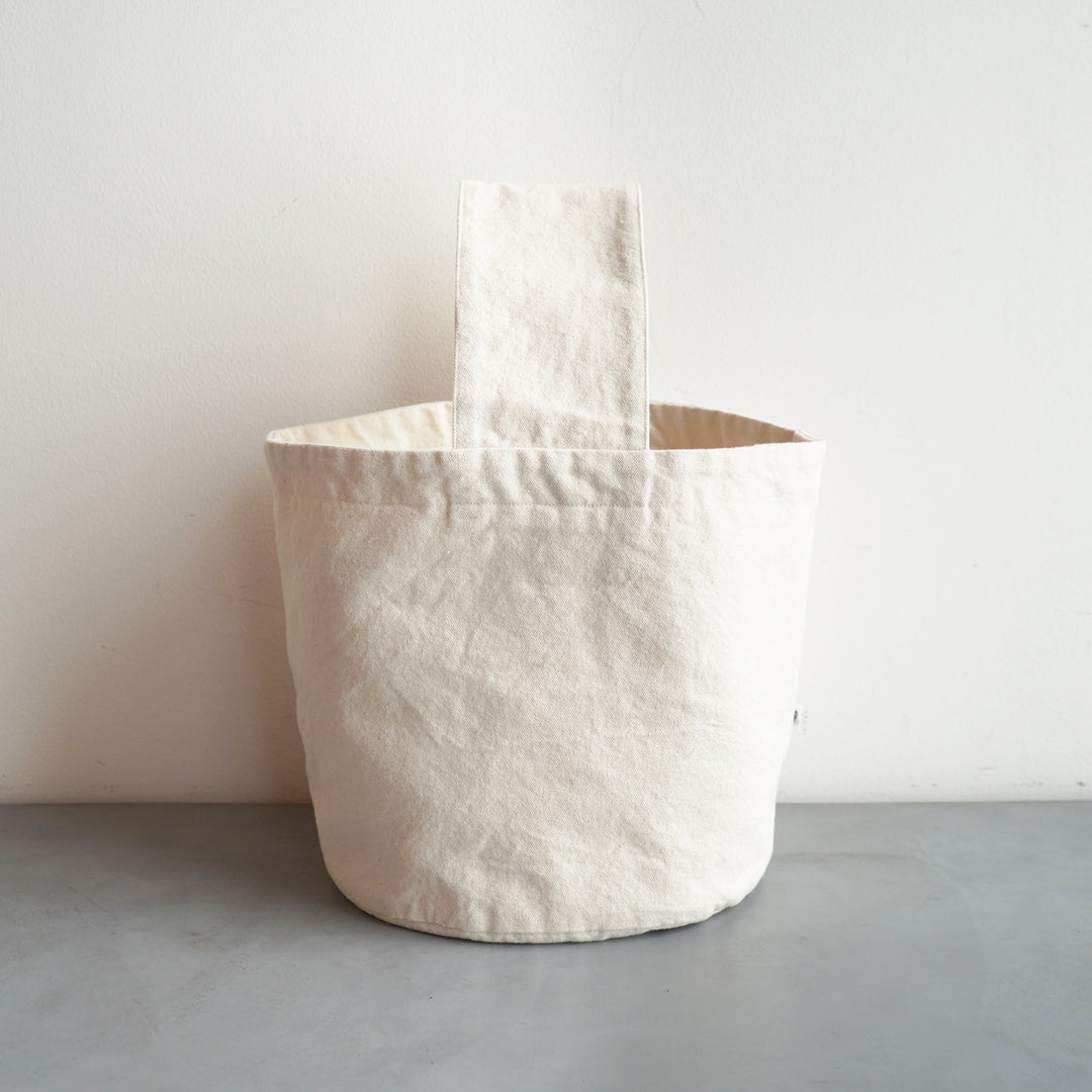 pouto ポウト］#001 CANVAS BUCKET BAG SMALL キャンバス