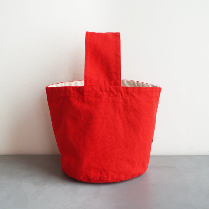 pouto ポウト］#001 CANVAS BUCKET BAG SMALL キャンバス