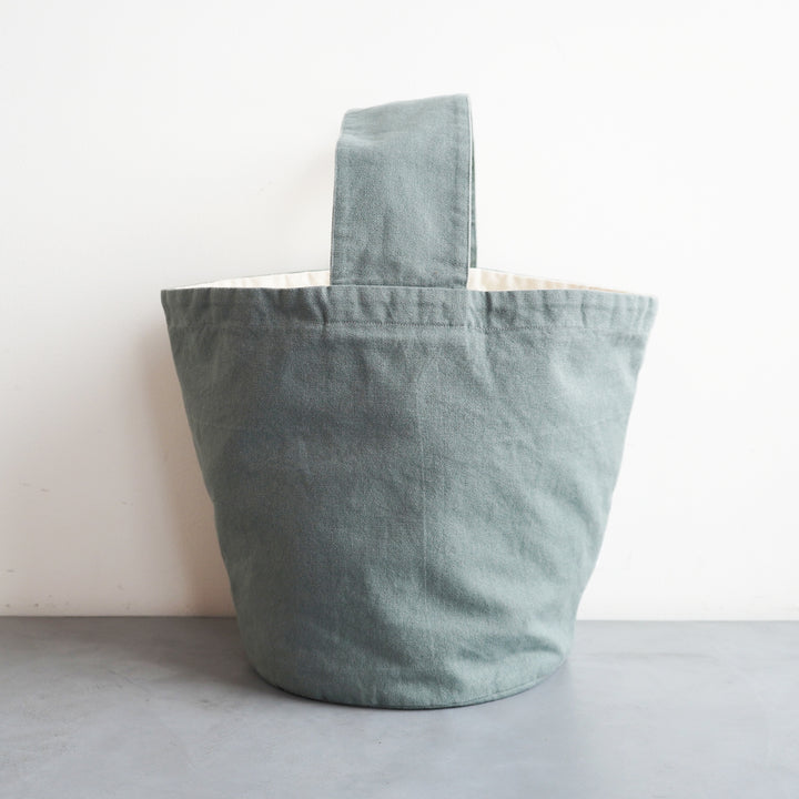 pouto ポウト］#002 CANVAS BUCKET BAG MEDIUM キャンバス
